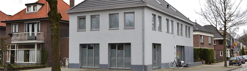 Het praktijkpand van Fysiobouts aan de Theerestraat
